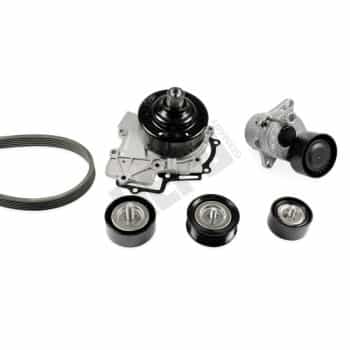 Water pump + Multi V-belt set