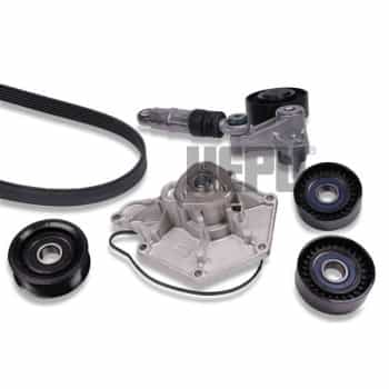 Water pump + Multi V-belt set