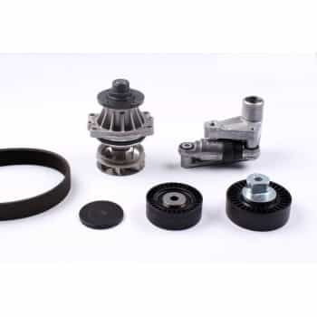 Water pump + Multi V-belt set