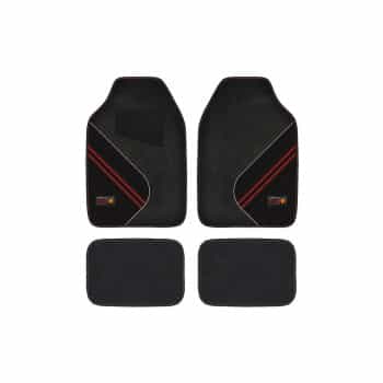 Red Bull Oracle Car Mats 4-Piece Set Grey/Black/Red