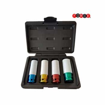 1/2'' Wheel Nut Socket Set 4 Pieces