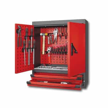 Force Tool Wall incl. tools 129-piece