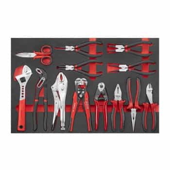 Force pliers set 13-piece (EVA)