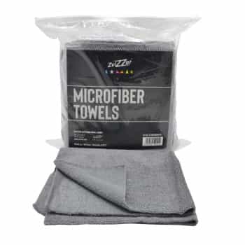 ZviZZer Microfiber cloth Black - 40x40cm - 10 pieces