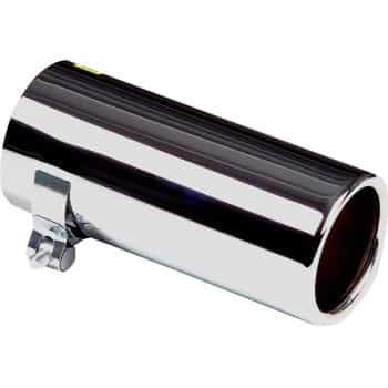 Uitlaatsierstuk RVS - round 76mm - length 170mm - 50-60mm connection