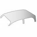 Roof bars without roof rail