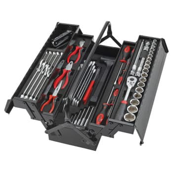 Sonic Tool Box Filled 62 Pieces