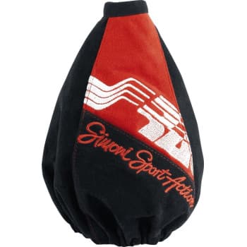 Simoni Racing Gear Shift Cover Sport Action black/red Microfibre