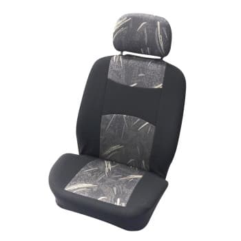 Seat cover set for 4-piece 'Classic' black / gray