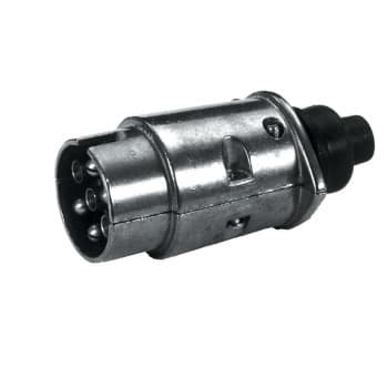 7-pole metal connector