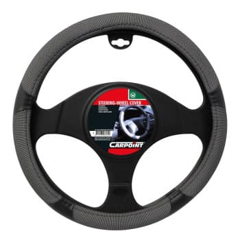 Steering cover 'silverstone gray / black'