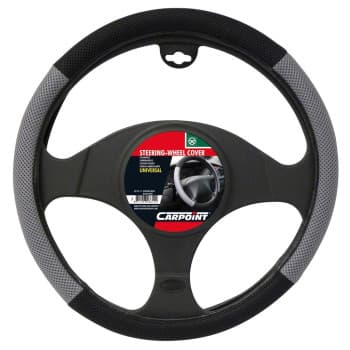 Steering cover E-treme mesh black / gray