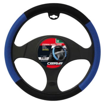 Steering cover E-treme mesh black / blue