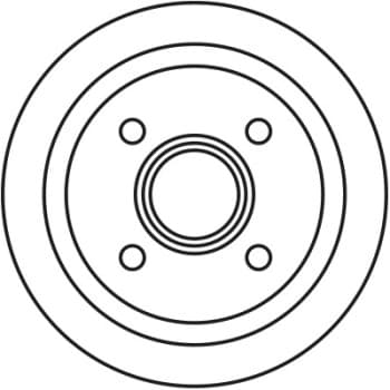 Brake Drum 2739-S ABS