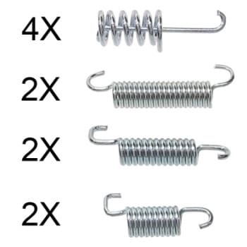 Accessory Kit, brake shoes