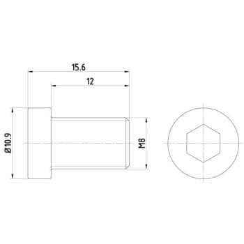 Bolt, brake disc