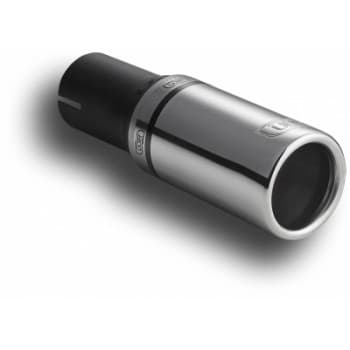 Ulter Sport Exhaust Tip - Round 60mm - Length 90mm - Assembly ->50mm - Stainless Steel