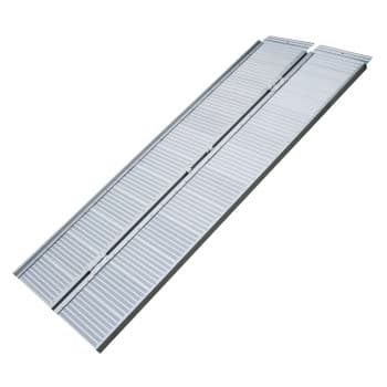 Folding plate aluminum foldable for wheelchair 122x73cm 270kg