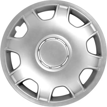 4-Piece Hubcaps OF 15-inch silver