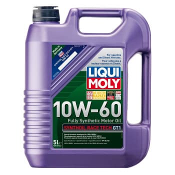 Engine oil Liqui Moly Synthoil Race Tech Gt1 10W60 A3/B4 5L
