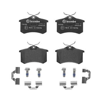 Brake Pad Set, disc brake P 85 020 Brembo