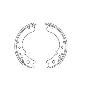 Brake Shoe Kit KBS-3914 Kavo parts