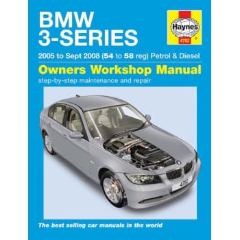 Haynes Workshop manual BMW 3-Series petrol & diesel (2005 - Sept 2008)