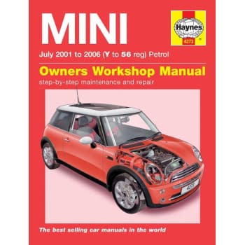Haynes Workshop manual MINI petrol (Jul 2001 - 2006)