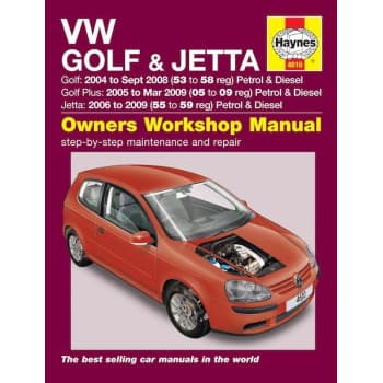 Haynes Workshop manual VW Golf / Golf Plus / Jetta petrol & diesel (2004-Sept 08) Golf Plus