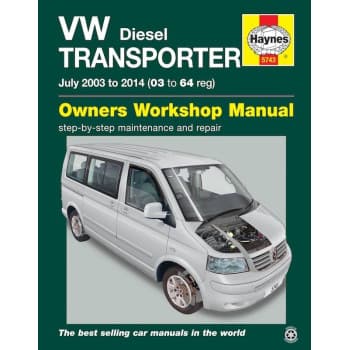 Haynes Workshop manual VW T5 Transporter (July 2003-2015)