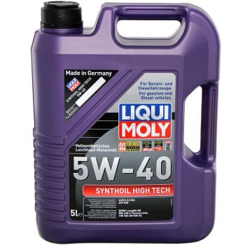 Motor oil Liqui Moly Synthoil High Tech 5W40 A3 5L