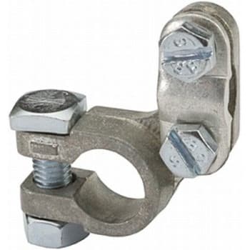 Battery/battery terminal clamp