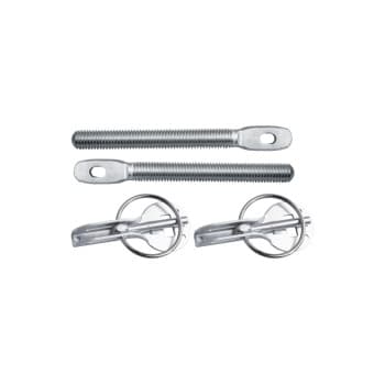 Simoni Racing Set universal bonnet hooks / pins - Stainless steel - Quick release - Type 2
