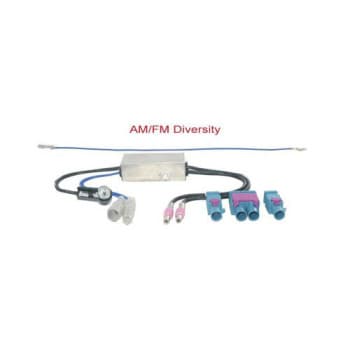 AM / FM Diversity antenna adapter active