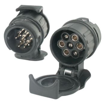 Adapter plug 13 pole - 7 pole short