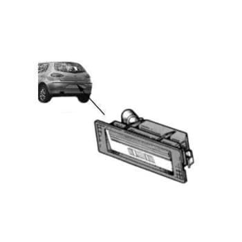 Number Plate Light 0147920 Van Wezel