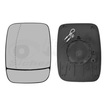 Mirror Glass, Wing Mirror 3891837 Van Wezel