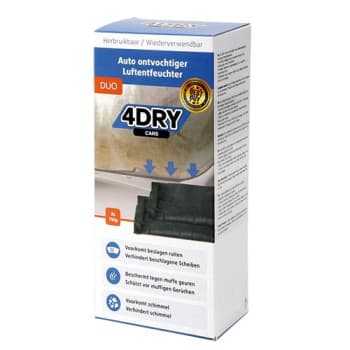 4Dry reusable car dehumidifier DUO 2x750gr