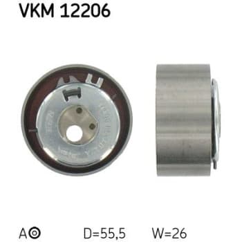 Tensioner Pulley, timing belt VKM 12206 SKF
