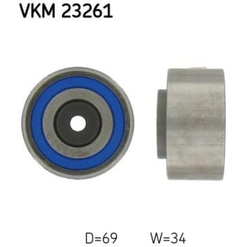 Deflection/Guide Pulley, timing belt VKM 23261 SKF