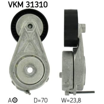 Tensioner Pulley, v-ribbed belt VKM 31310 SKF