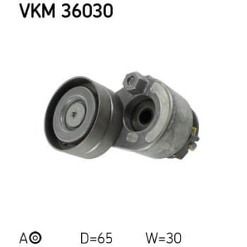 Tensioner Pulley, v-ribbed belt VKM 36030 SKF