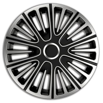 4-Piece Hubcaps Motion 13-inch silver / black