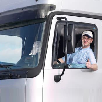 Wind Deflectors Dark suitable for Daf XF 105 Space Cab/ Super Space Cab 2006-2012