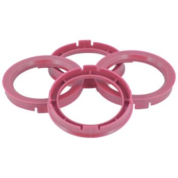 TPI ​Centering Rings 69.1->64.1mm Pink 4 pieces