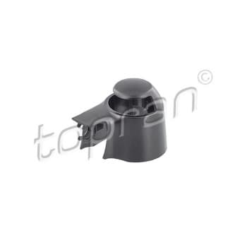 Hood, rear wiper arm