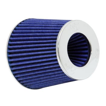 K&N RG-Series Universal Replacement Filter with 3 Connection Diameters Blue (RG-1001BL)