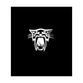 Nickel Sticker 'Tiger' - 60x55mm