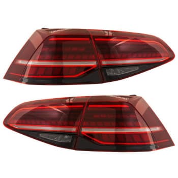 Set LED Tail light suitable for suitable for Volkswagen Golf VII Facelift (7.5) 2017- DL VWR25LRSD AutoStyle
