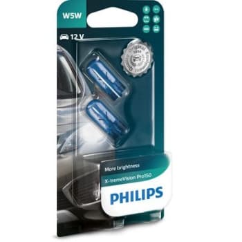 Phillips X-treme Vision Pro150 W5W
